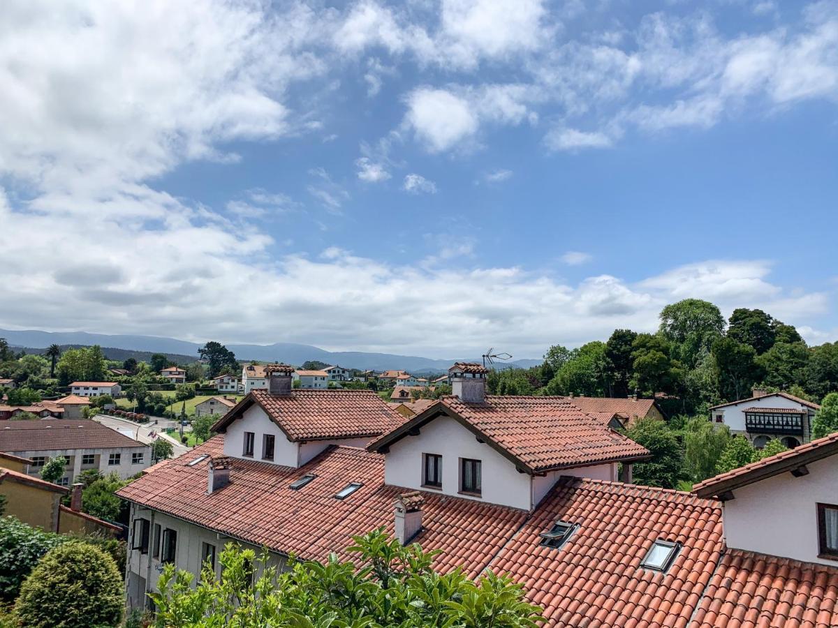 Acogedor Apartamento Con Terraza Y Parking Publico En Comillas Buitenkant foto